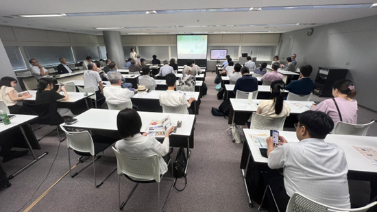 Silvia Cappellozza’s conference at the Dainippon foundation