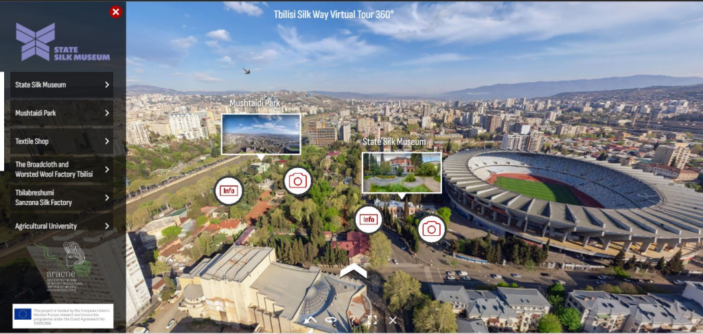 tbilisi virtual map